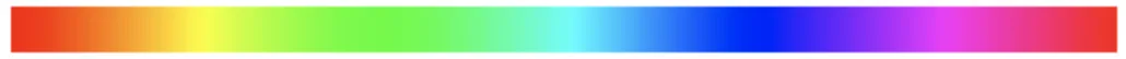 Fig 2. Rainbow color
